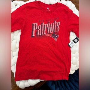 NFL New England Patriots Red Short Sleeve Tee